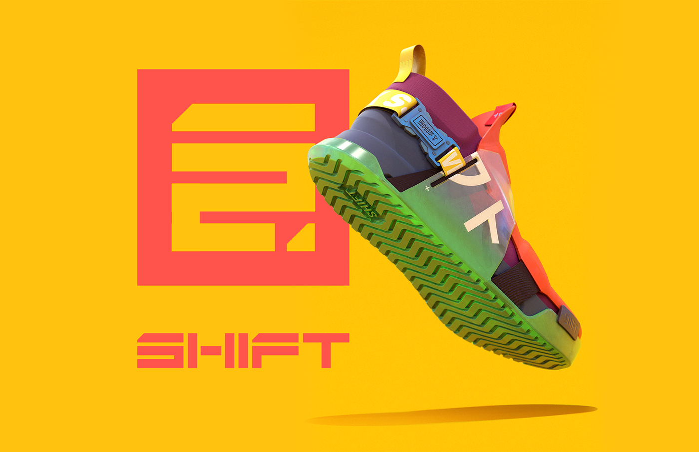 Sneaker Design: SHIFT F1